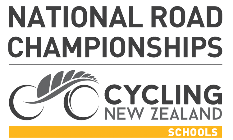 National Road Championships Cycling New Zealand Schools logo