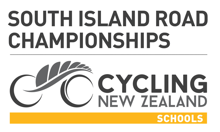 South Island School Road Championships Cycling New Zealand logo