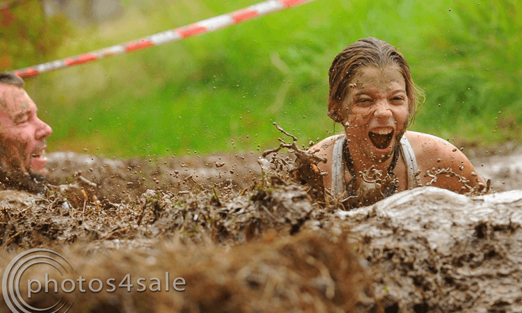 Arahoe Mud Run Obstacle Challenge mud