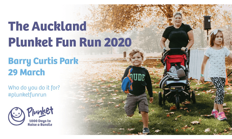 Auckland Plunket Fun Run 2020 poster