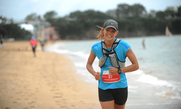Cargo Plus Coastal Challenge Run Walk Auckland beach runner