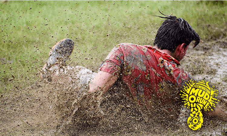 Flemington Mud Run Obstacle Challenge Hawkes Bay mud bath