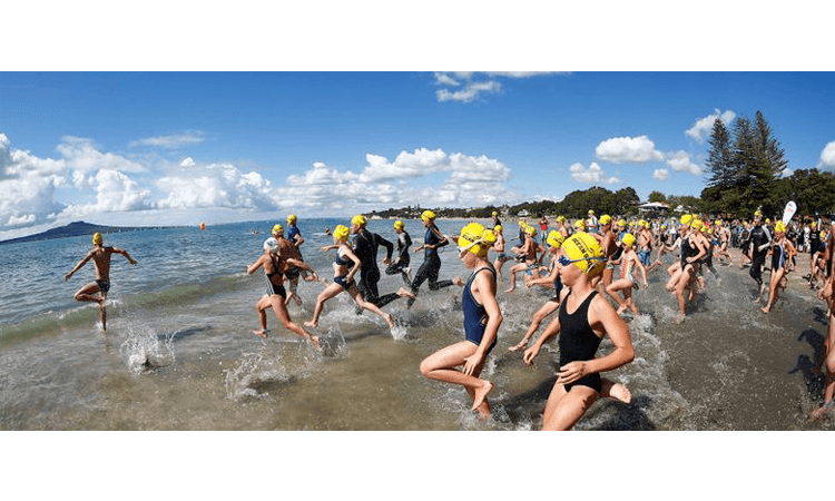 Harcourts Cooper & Co King of the Bays Open Water Swim Takapuna Auckland