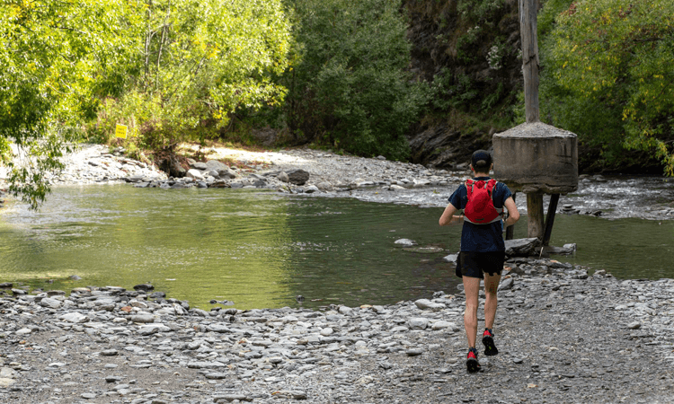 Motatapu Trail Marathon Otago 2024 Creek Crossing