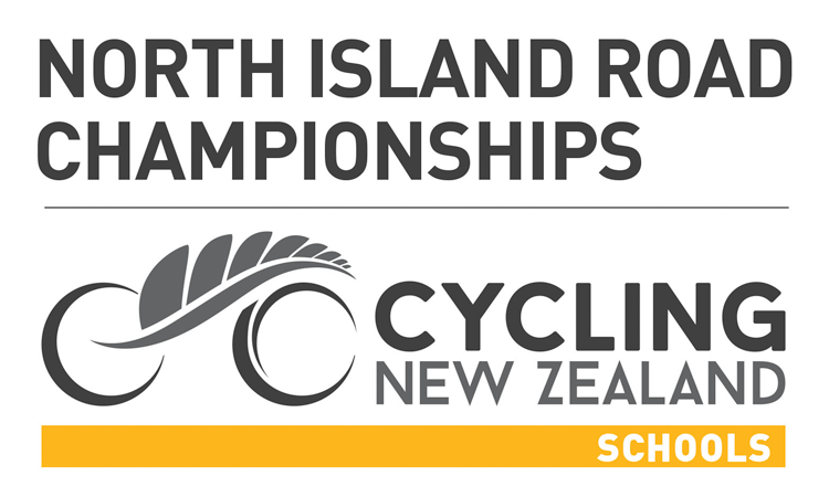North Island School Road Championships Cycling New Zealand schools logo