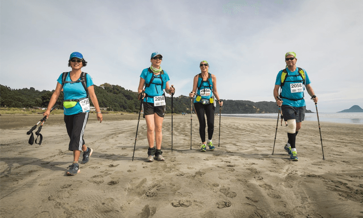 Oxfam Trailwalker Whakatane 2020 beach