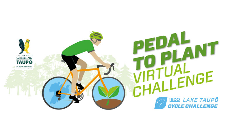 Pedal to Plant Virtual Cycle Challenge logo