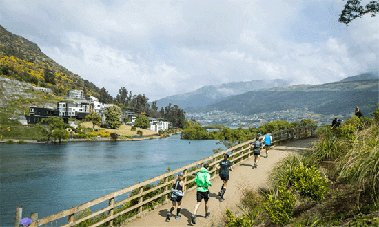 Queenstown International Marathon Run Otago Lake Wakatipu