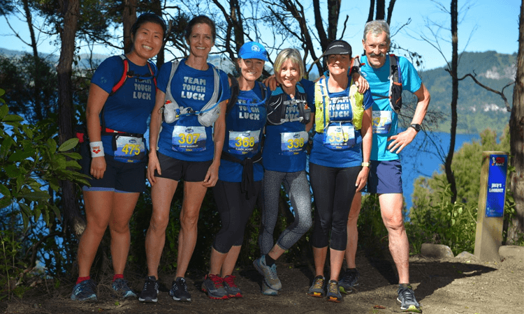 Taupo Ultramarathon group photo runners