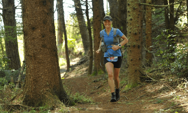 Taupo Ultramarathon runner