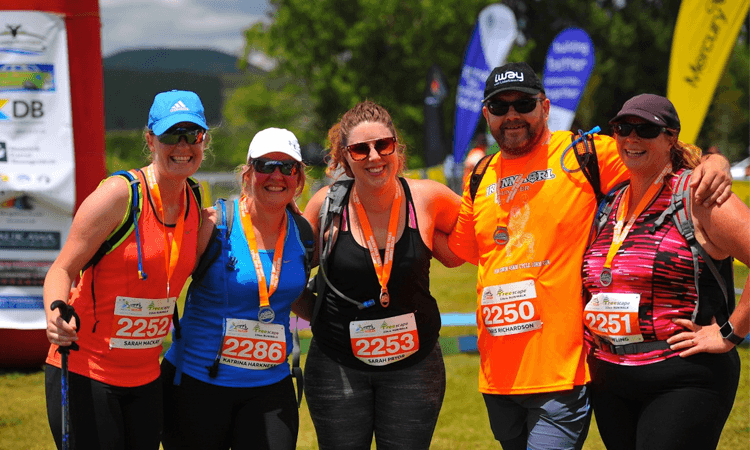 Waikato River Trails Summer Sizzler Fun Run 2020 group photo