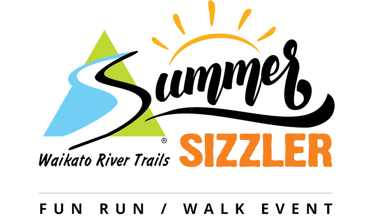 Waikato River Trails Summer Sizzler Fun Run 2020 logo