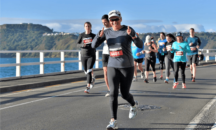 Wellington Marathon 2020 Thumbs Up