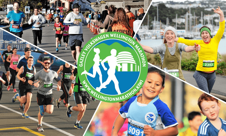 Wellington Marathon 2023 poster